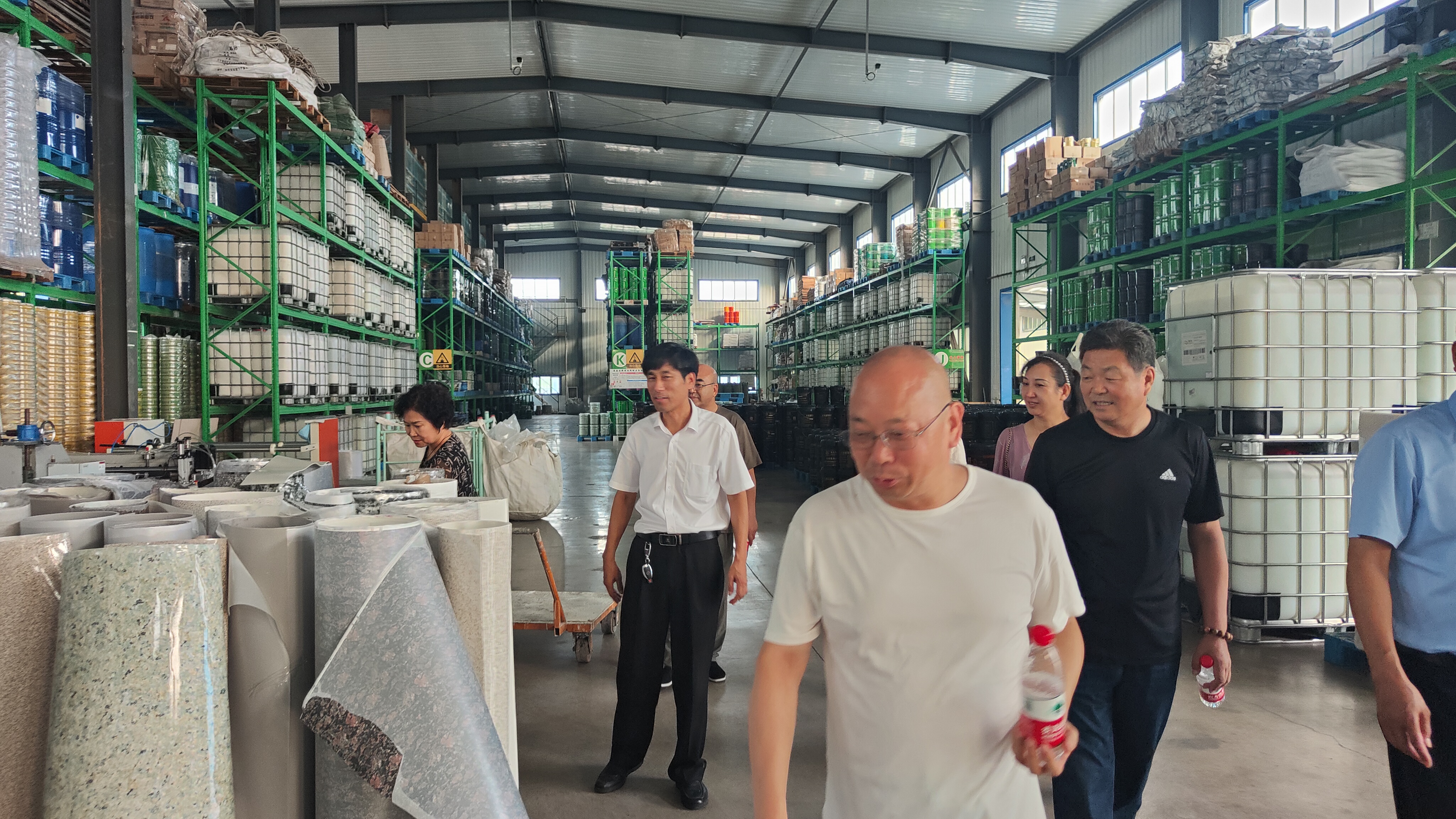 多商会到访啄木鸟漆业集团——互学互鉴 共促发展